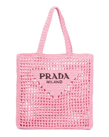 Prada Raffia Tote Bag 1BG393