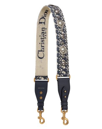 Christian Dior Canvas Strap Dark Blue